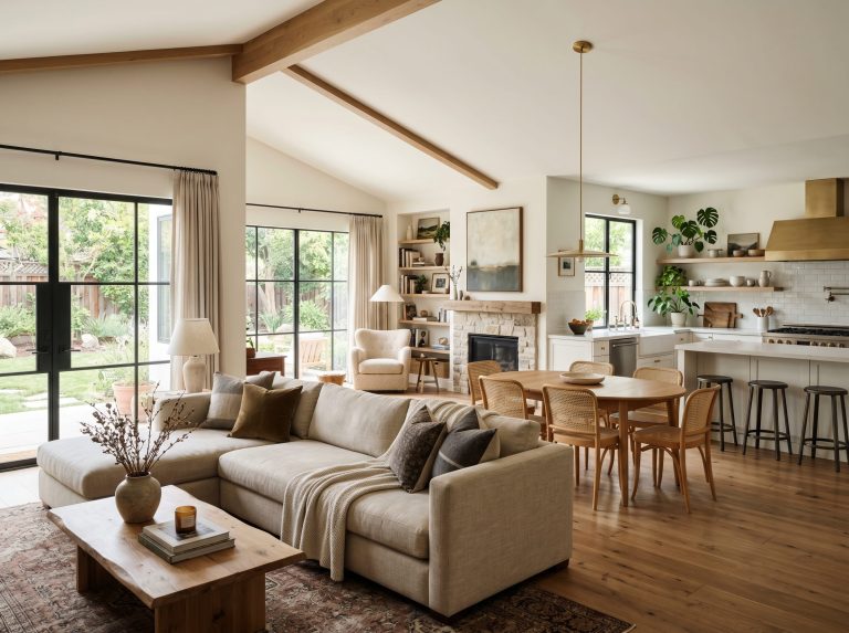 Open living area remodel Rochester