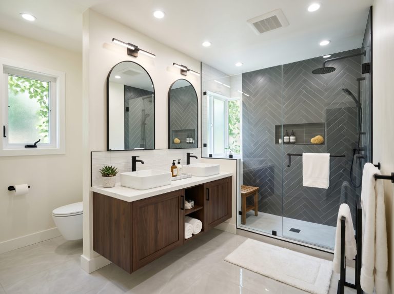 stylish bathroom