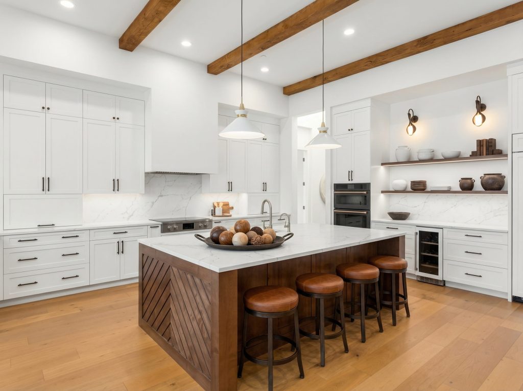 modern kitchen renovation