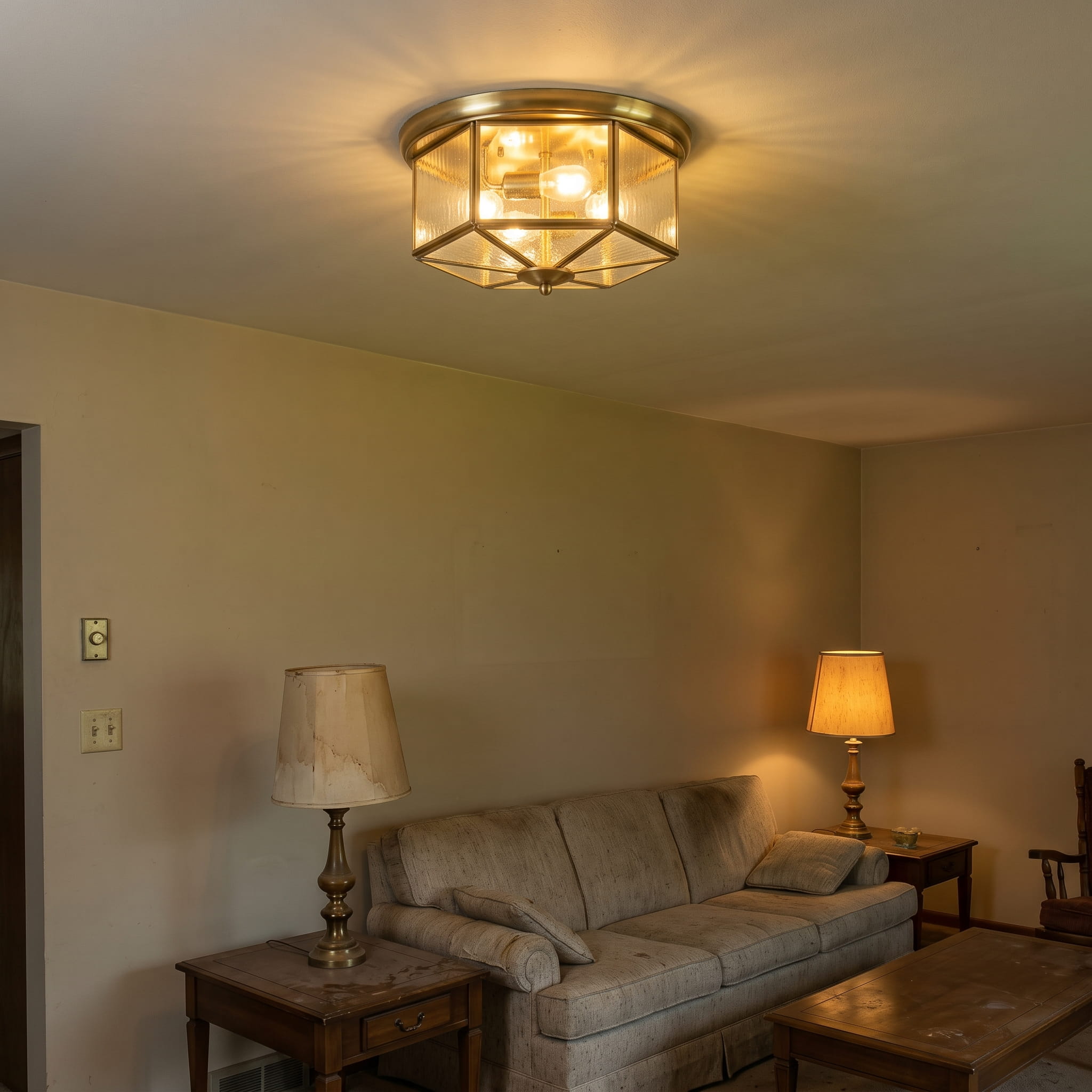 Before Lighting Upgrading